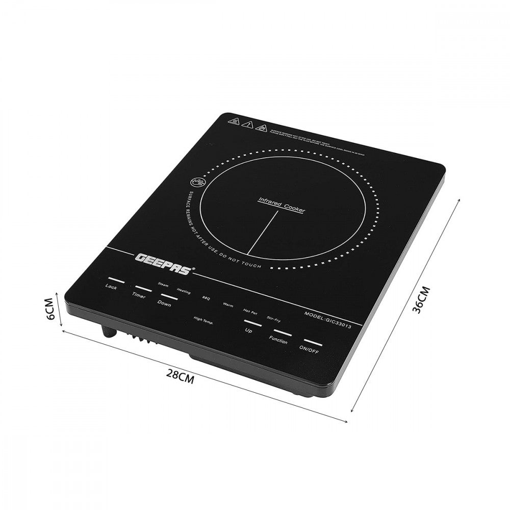 Geepas Digital Infrared Cooker GIC33013