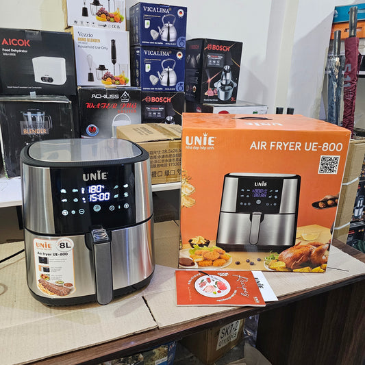 Unie 8L Air Fryer Vietnam Lot | Large Capacity, 1800W Power