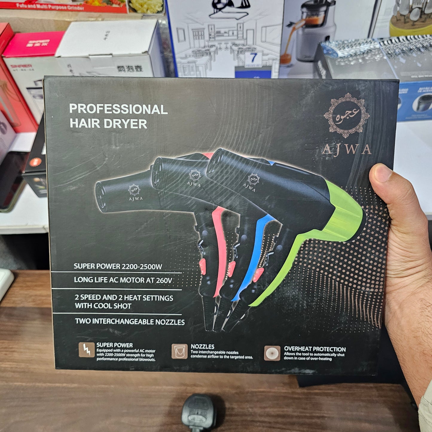Lot Imported Ajwa Professional Hair Dryer