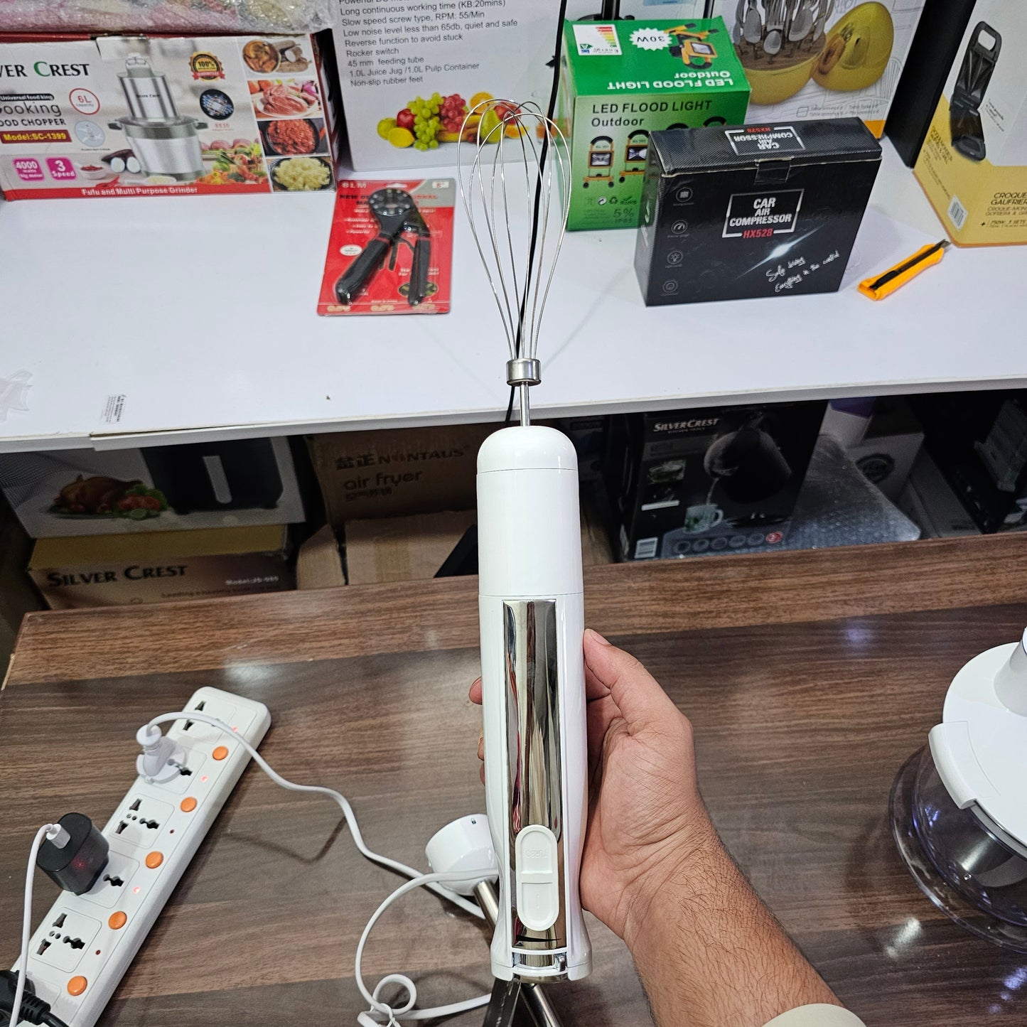 Turkish Lot 3-in-1 Hand Blender with Chopper – Powerful & Versatile