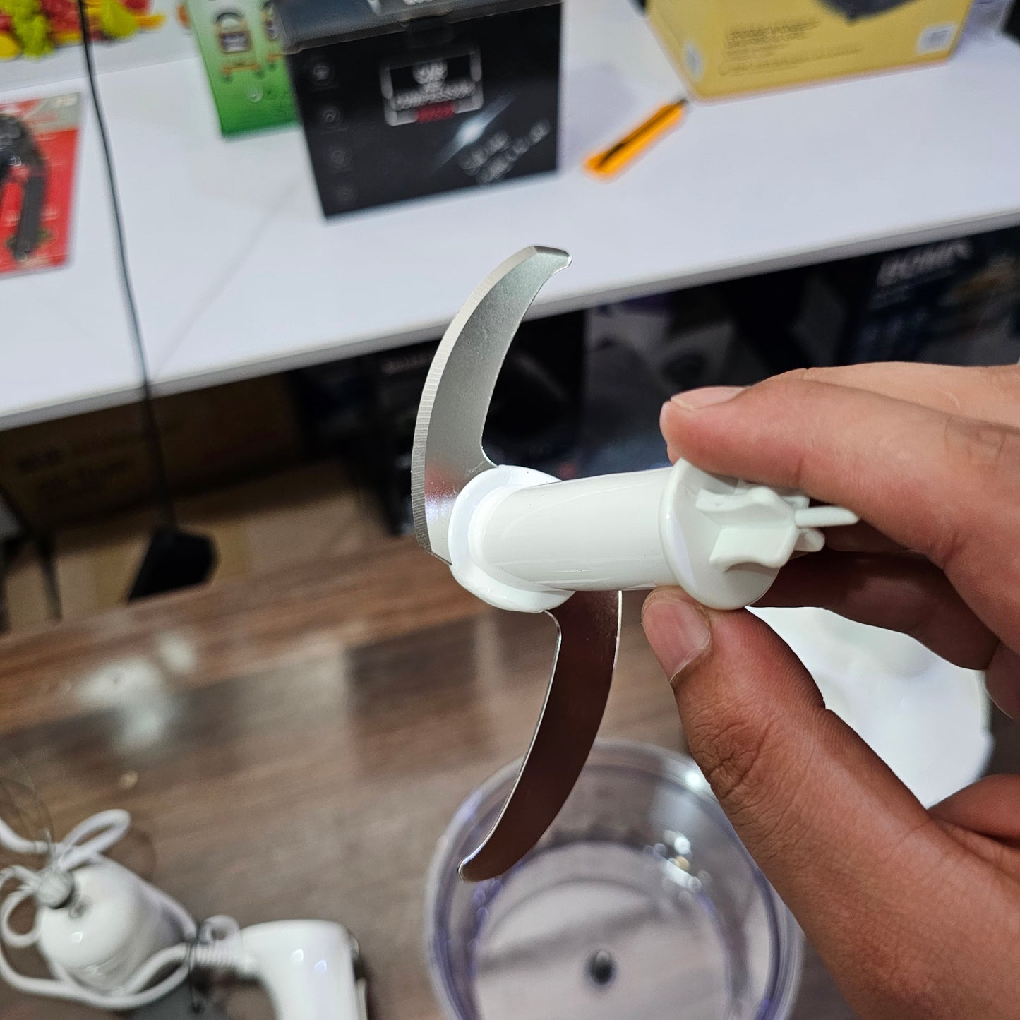 Turkish Lot 3-in-1 Hand Blender with Chopper – Powerful & Versatile