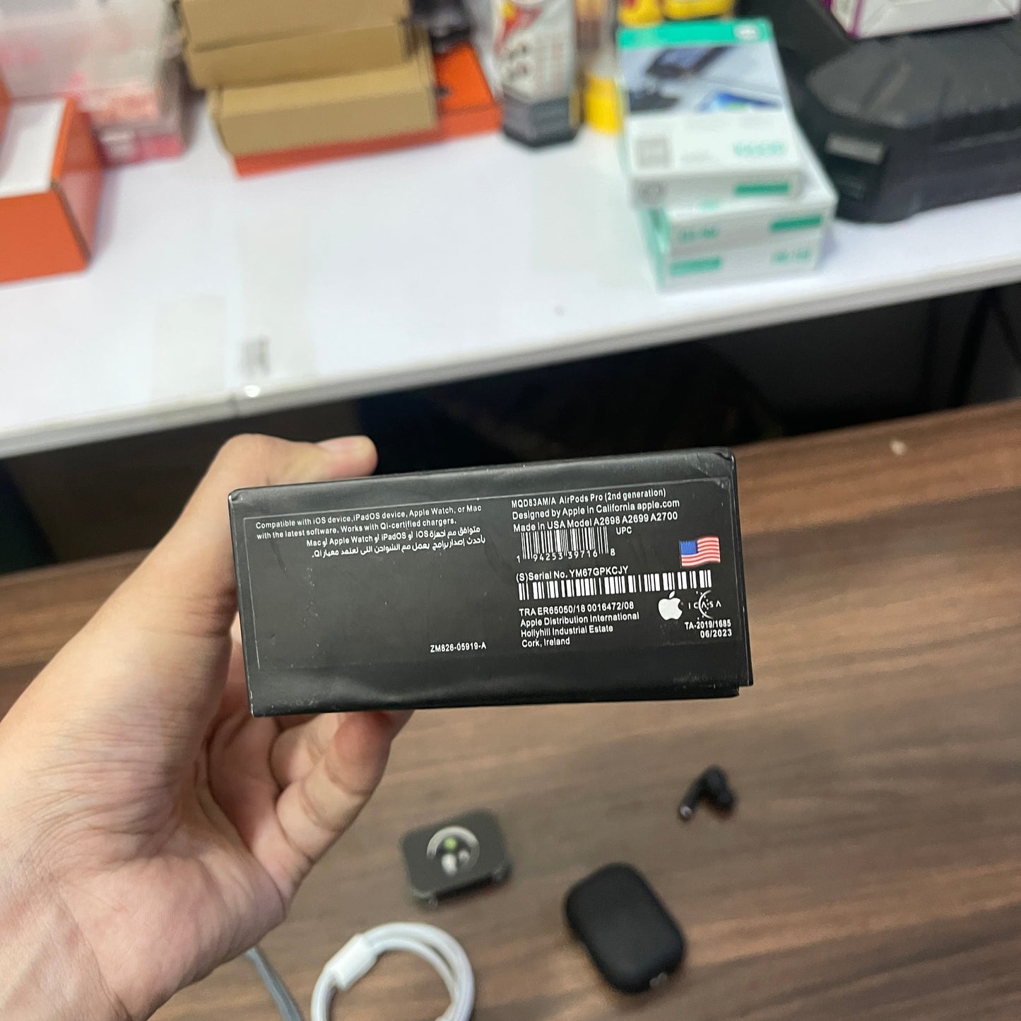 USA Imported AirPods Pro Matte Black – Premium Sound