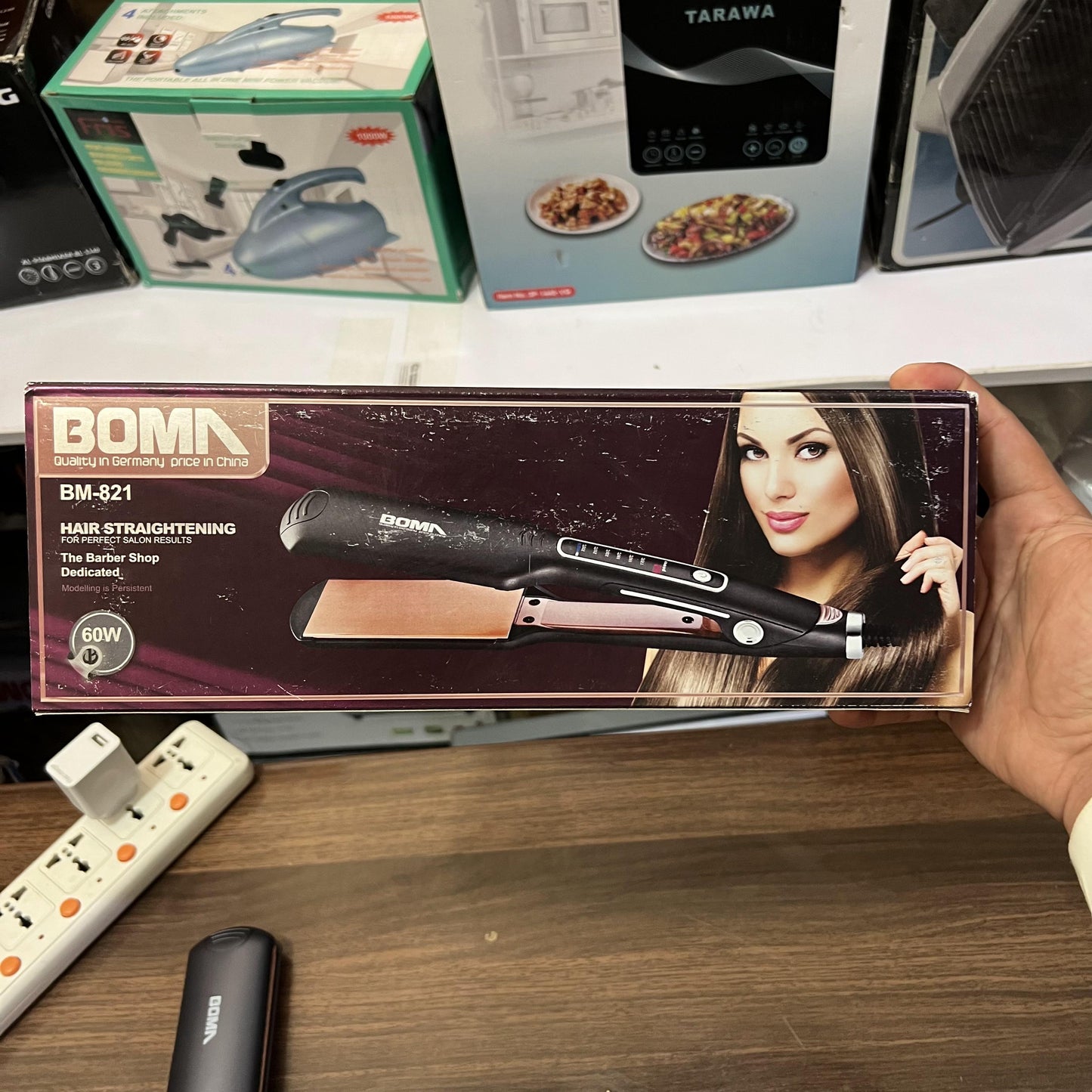 German Lot Imported Boma Hair Straightner BM-821
