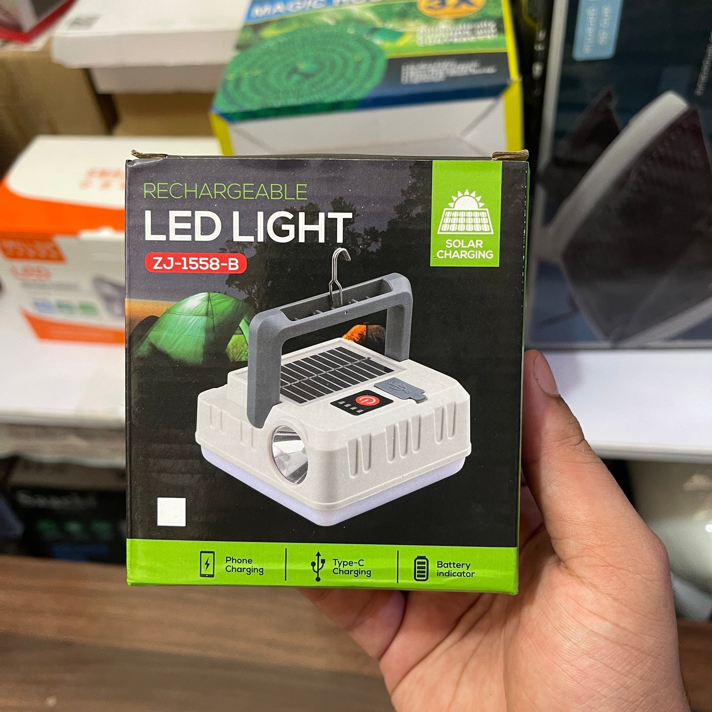 Imported Solar LED Light - Rechargeable & Eco-Friendly