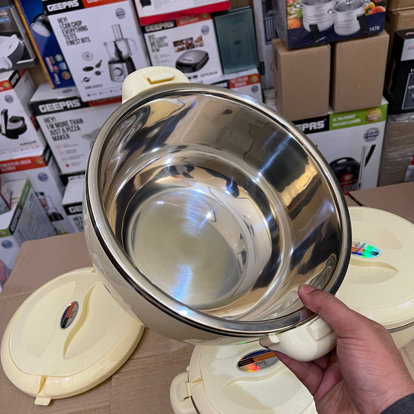 Lot Imported Workang 4 Piece Insulated Pot Set - Durable