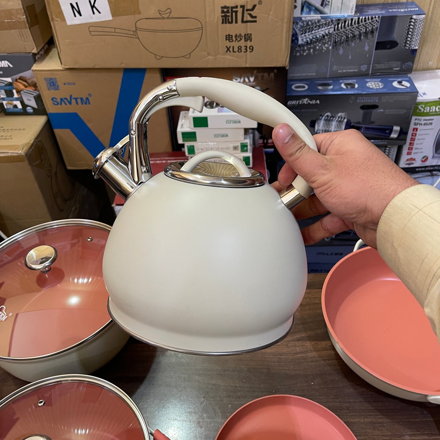 German Lot Imported Uakeen 5-in-1 Cookware Set