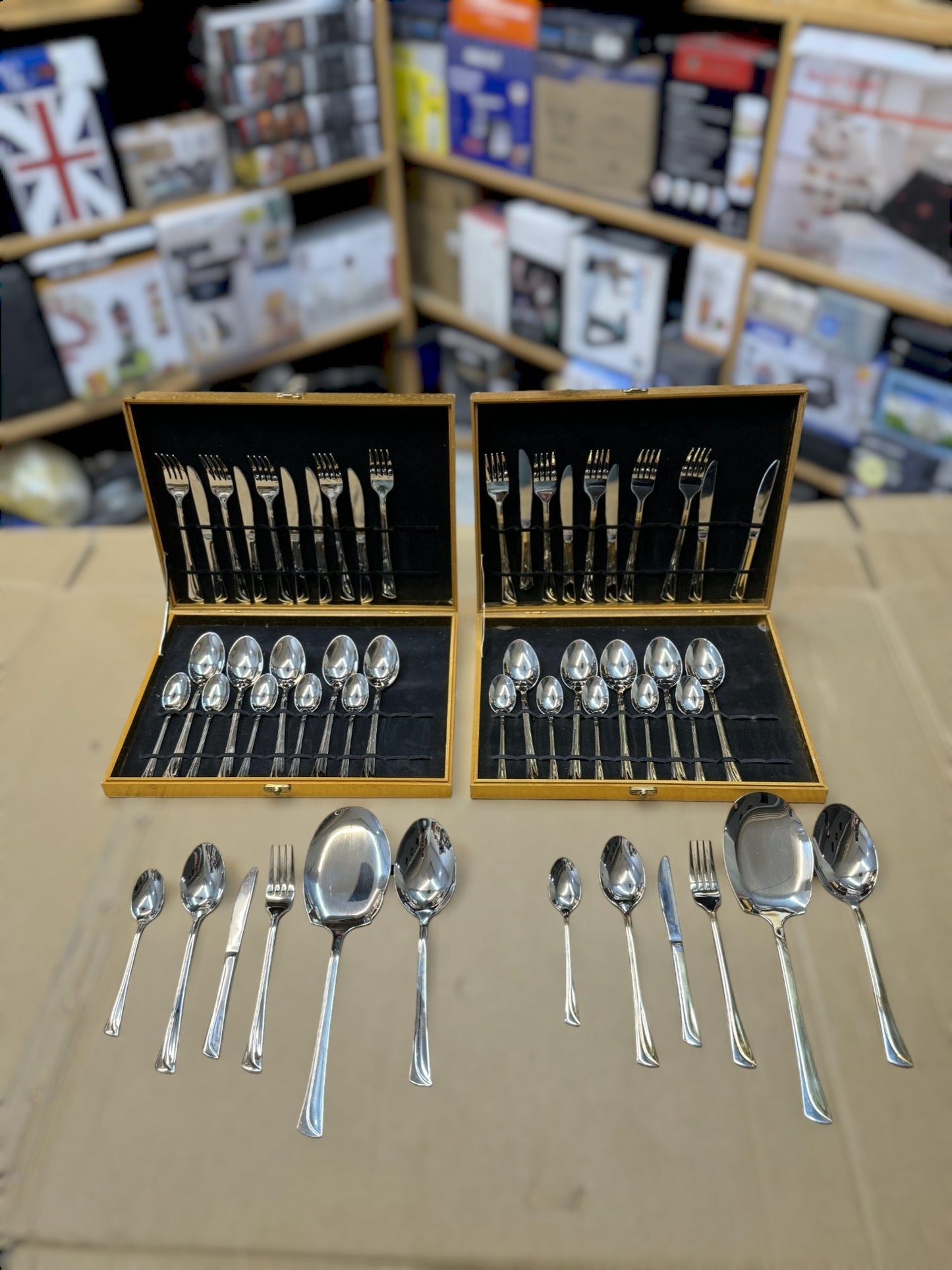 Lot Imported AYD 26 Piece Cutlery Set with Gift Packing