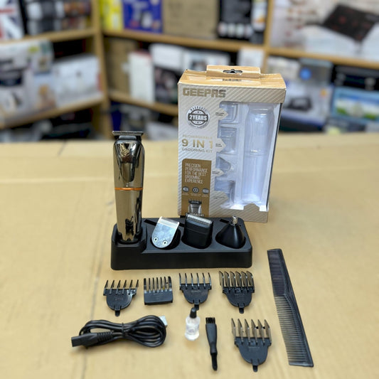 Geepass Rechargeable 9-in-1 Grooming Kit GTR56041