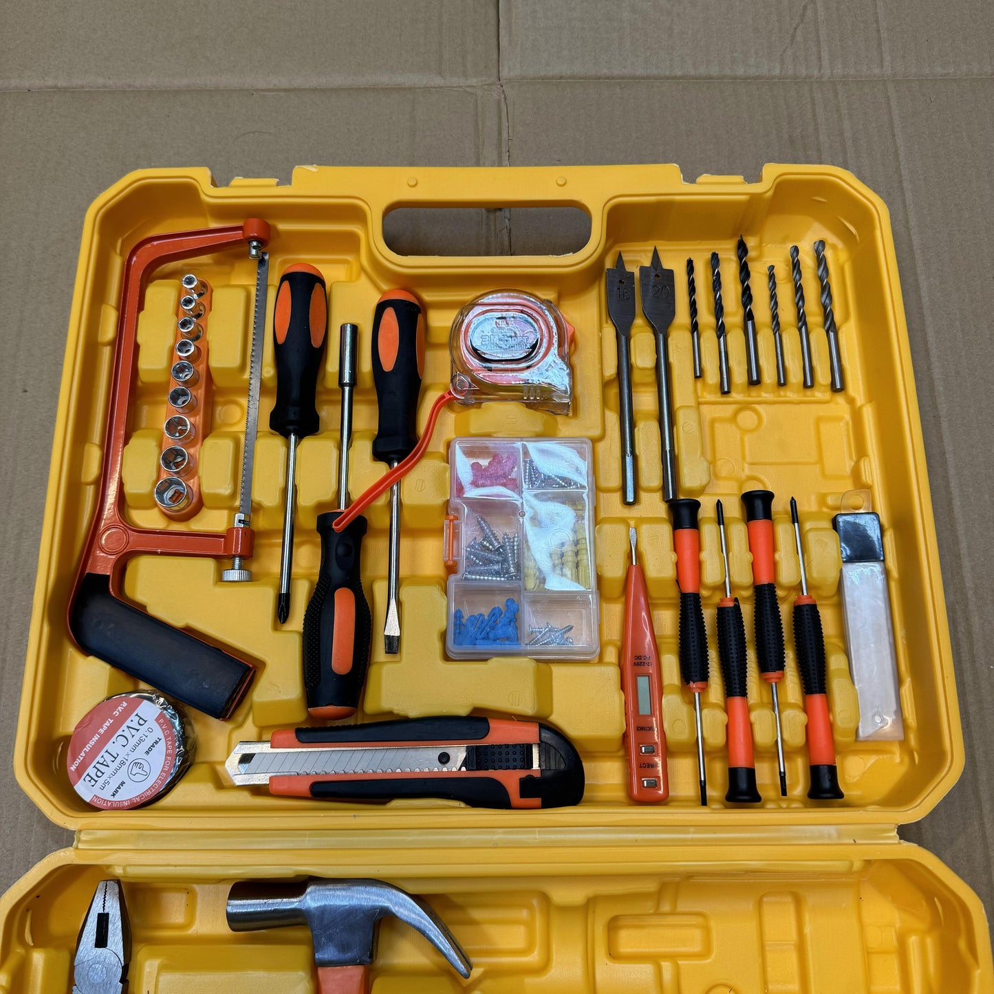 Lot Imported Dotvix 52 Piece Tools set with 36V drill Machine