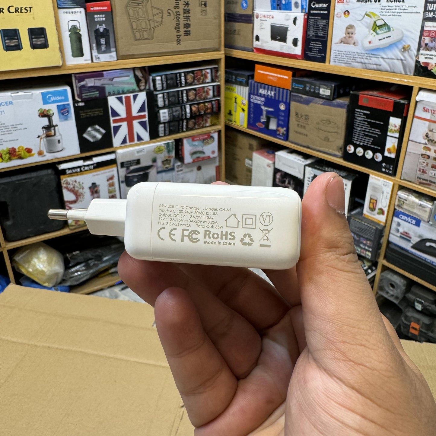 German Lot Imported Aukey 65W Super Fast Charger