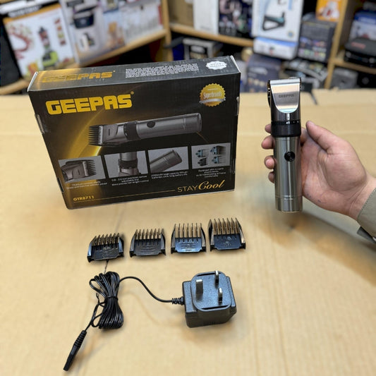 Geepas Rechargable Hair Clipper GTR8711