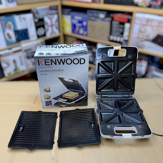 Japan Imported Kenwood 2-in-1 Sandwich Maker | 2-in-1 Grill