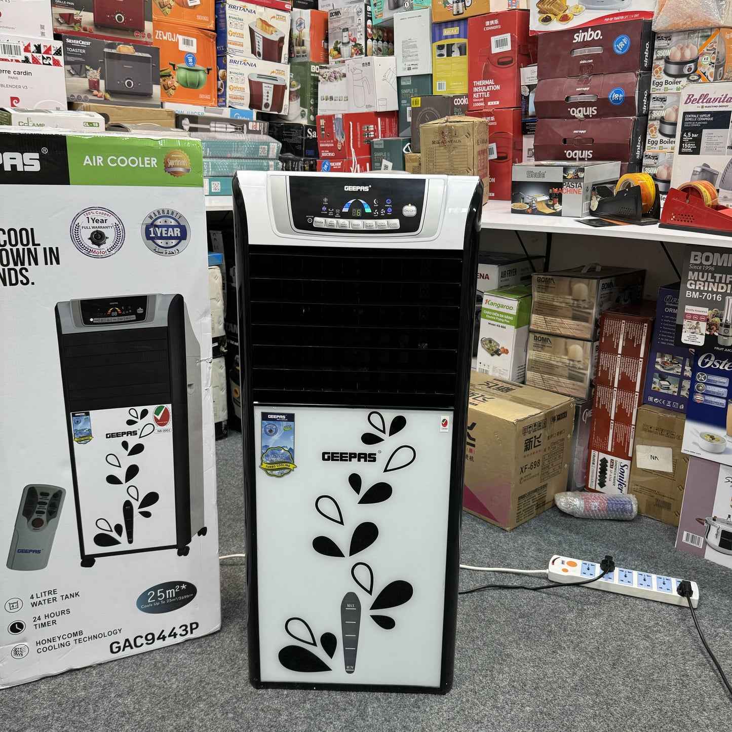 Geepas Air Cooler | Efficient Cooling with 1 Year Warranty