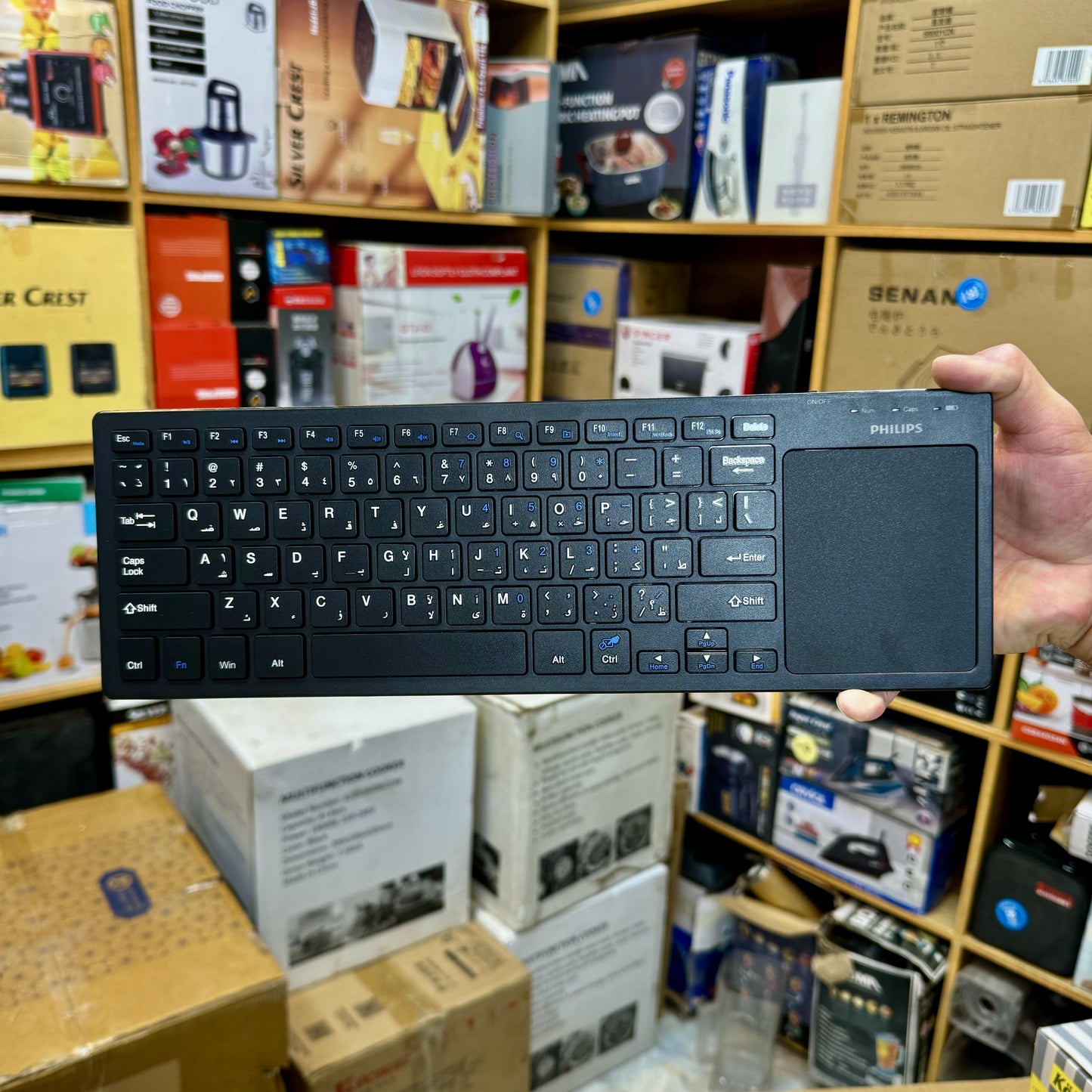 Buy Philips K405 Keyboard with Touchpad – Imported Lot