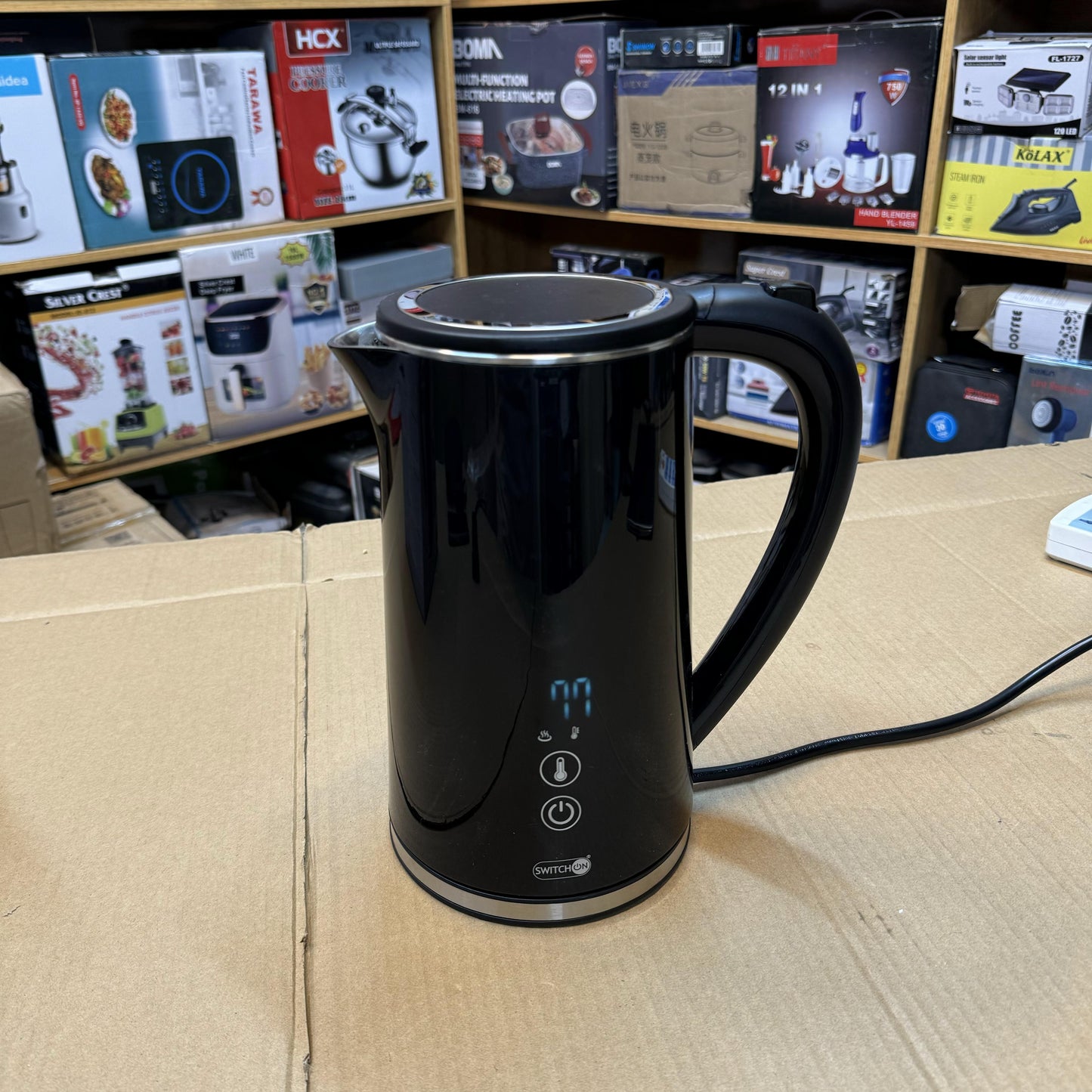 German Switchon Kettle 1.7L – 3000W Fast Heating