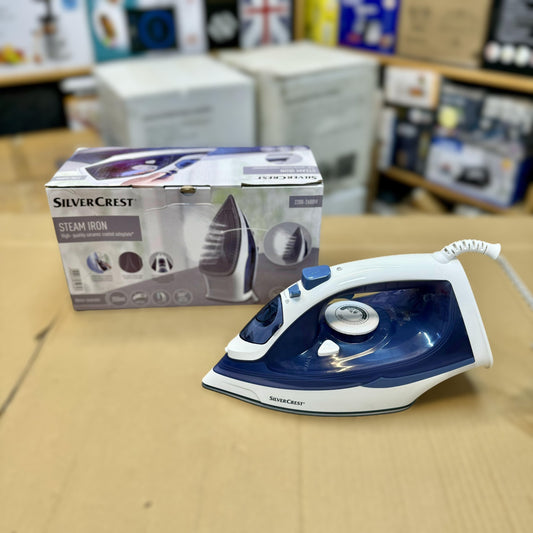 German Silver Crest 2600W Steam Iron | High-Power Steam