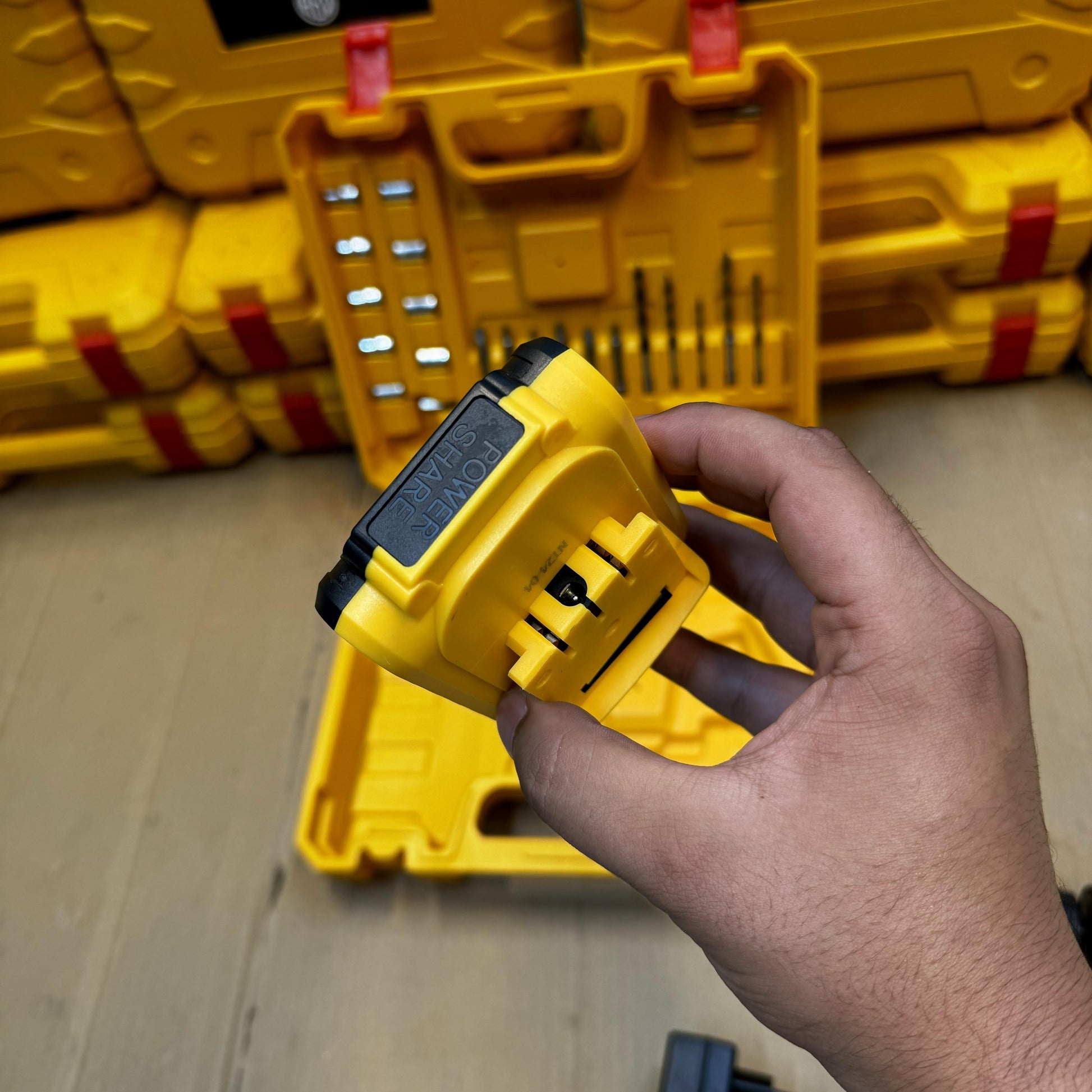 Lot Imported 21V Drill Machine with Extra Battery Pack - Nazeer Electronics