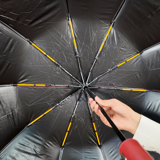 BMW Windproof UV Folding Umbrella – Imported & Durable