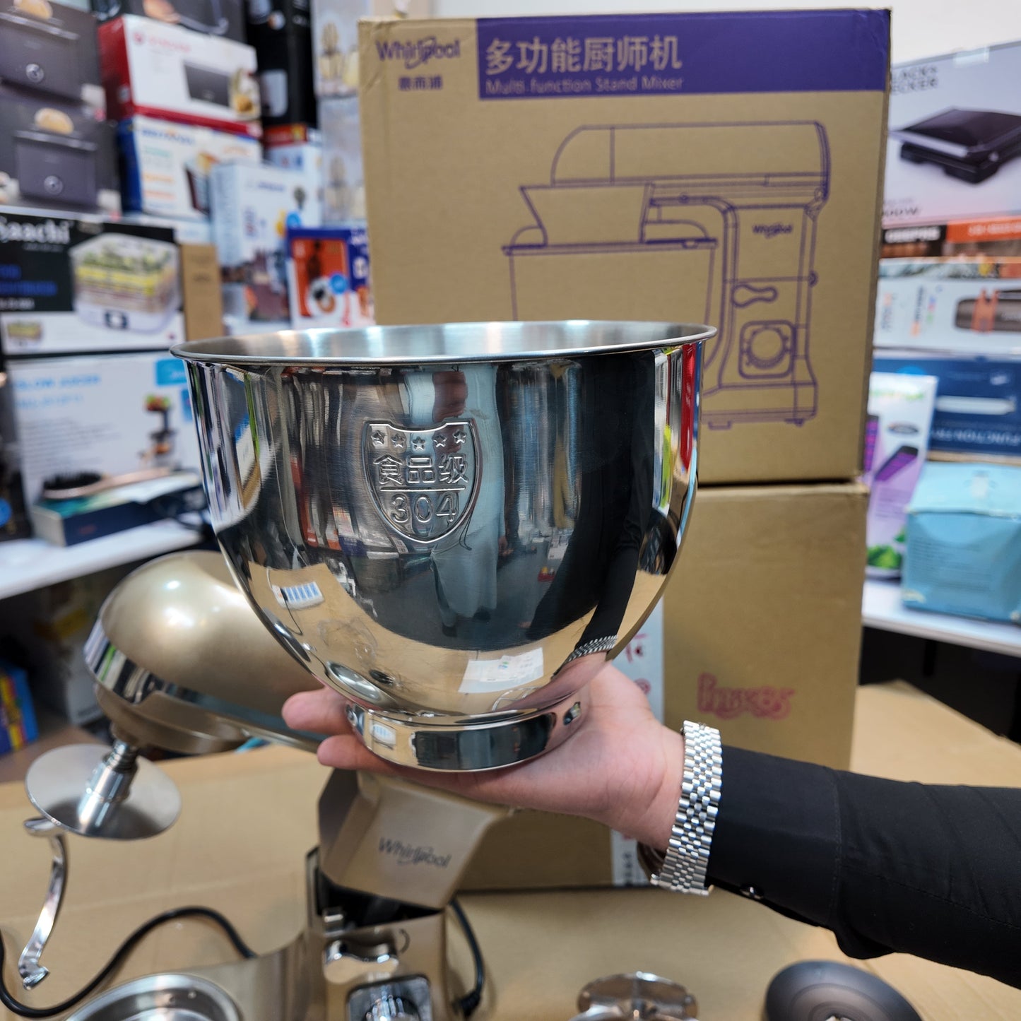Whirlpool 5L Stand Mixer – Hongkong Lot Imported Quality