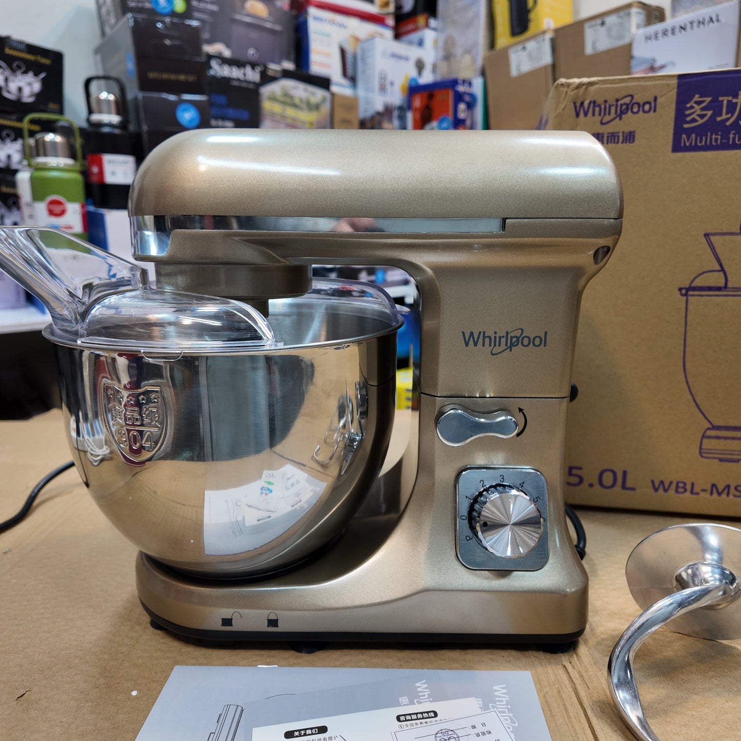 Whirlpool 5L Stand Mixer – Hongkong Lot Imported Quality