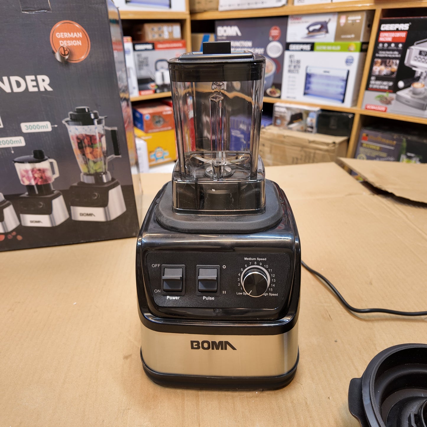 German Lot Imported Boma 3-in-1 3L Blender