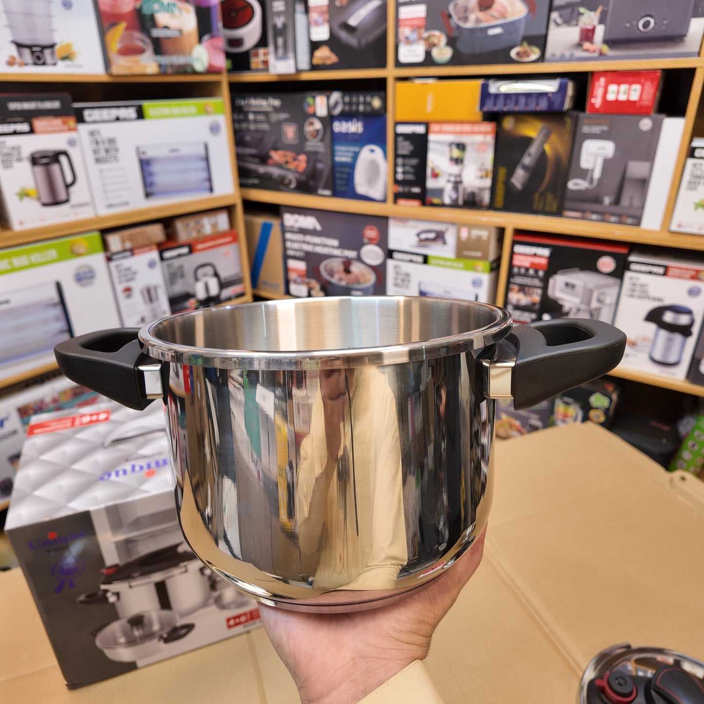 German Lot Imported Unique 6 & 4L Pressure Cooker
