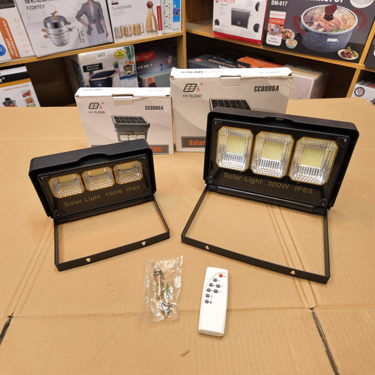 Lot Imported Waterproof 150 & 300W Solar Lamp