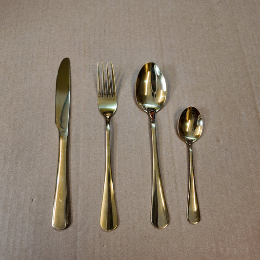 Lot Imported 24 Piece Cutlery Set with Egg Stand