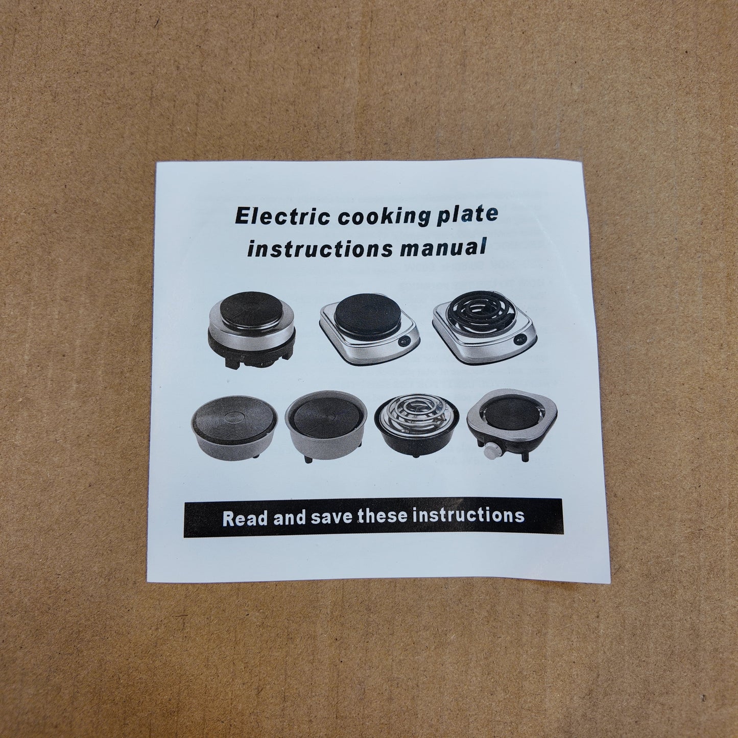 German Lot Imported Boma Hot Plate BM-100-D-1
