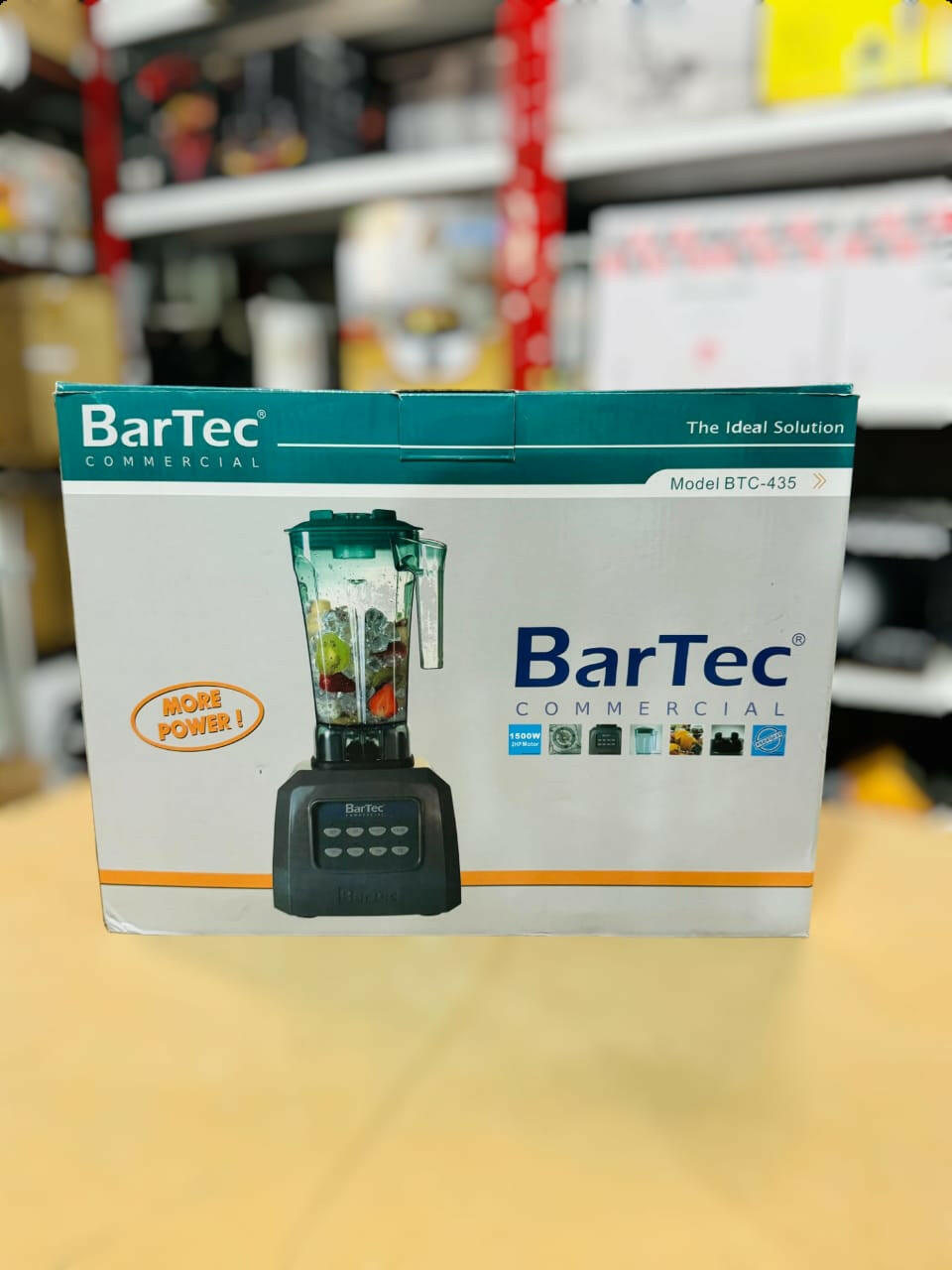 BarTec USA 2HP Commercial Blender – 1500W Power & Control