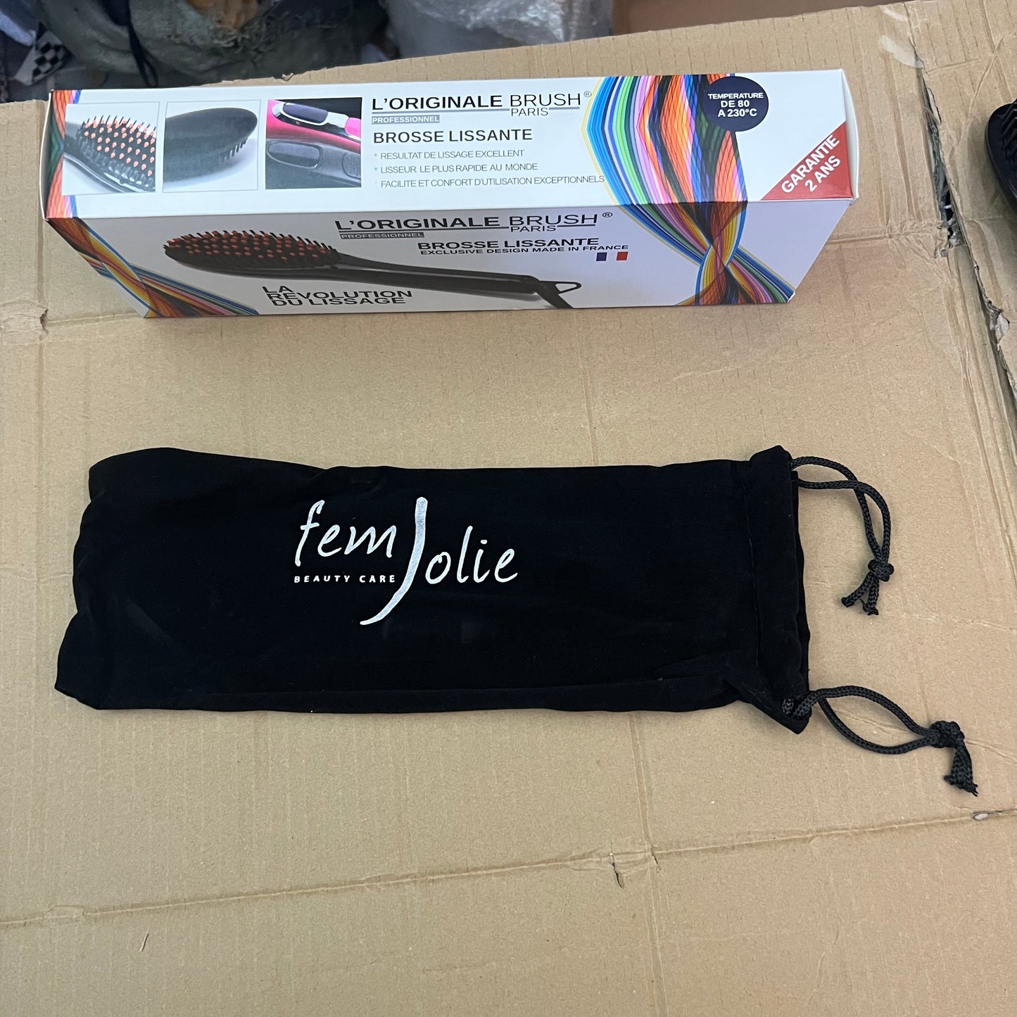 France Lot Imported Hair Straightener Brush