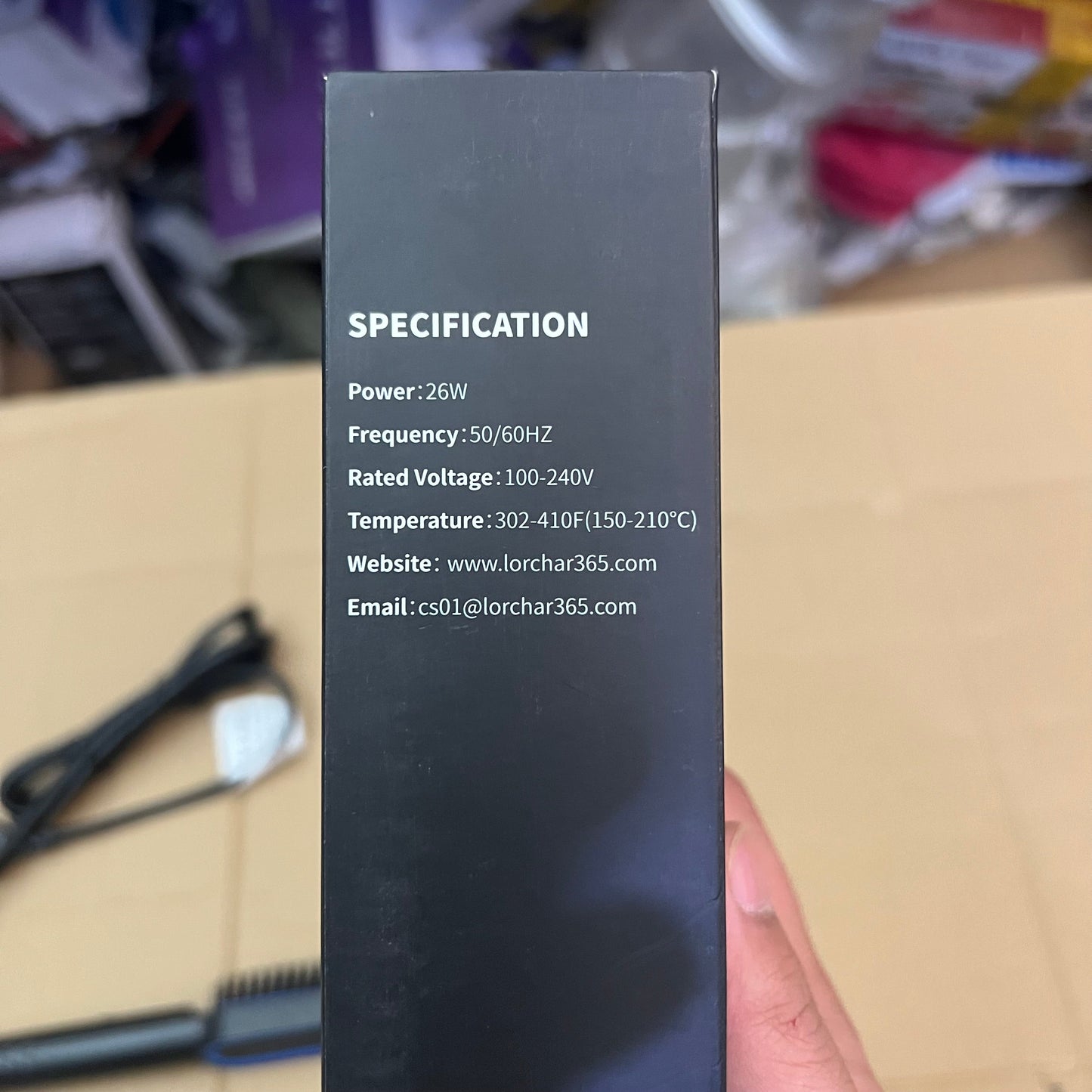 Lot Imported Beard & Hair Straightener Brush for Men