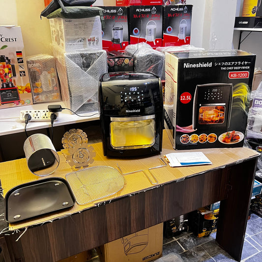 Japan Lot Nineshield 12.5L Air Fryer - Large Capacity