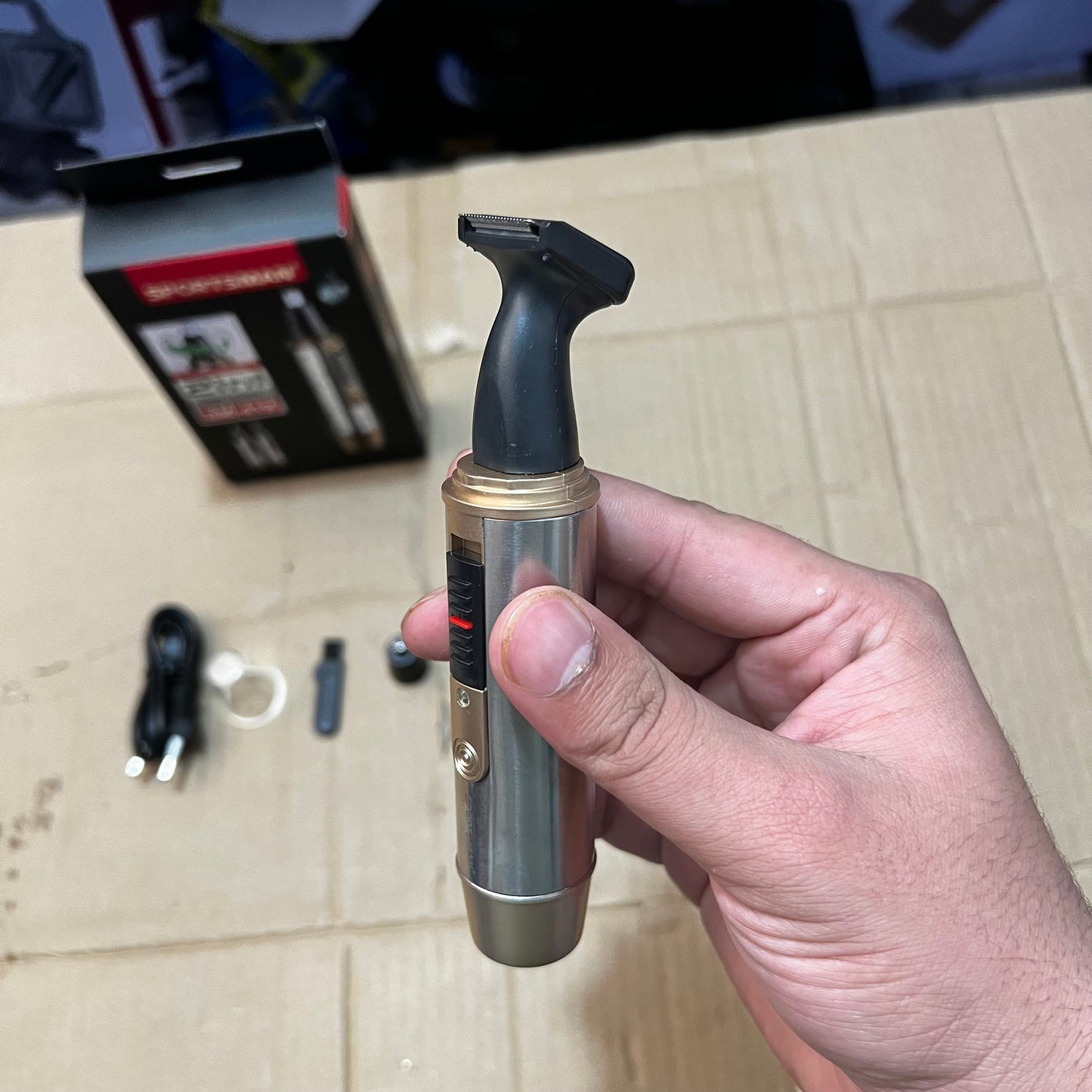 Lot Imported Sportsman 2-in-1 Nose & Ear Hair Trimmer