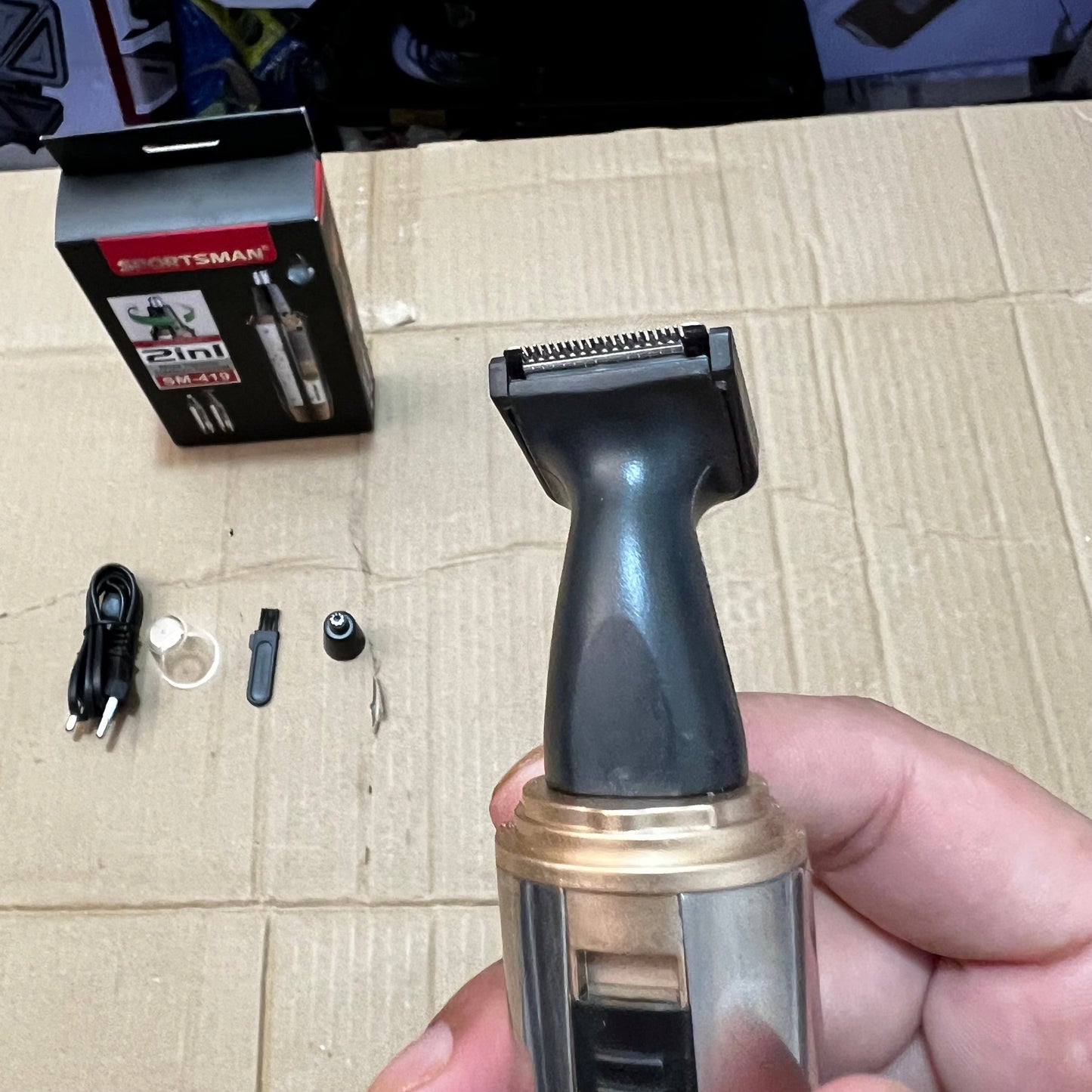 Lot Imported Sportsman 2-in-1 Nose & Ear Hair Trimmer