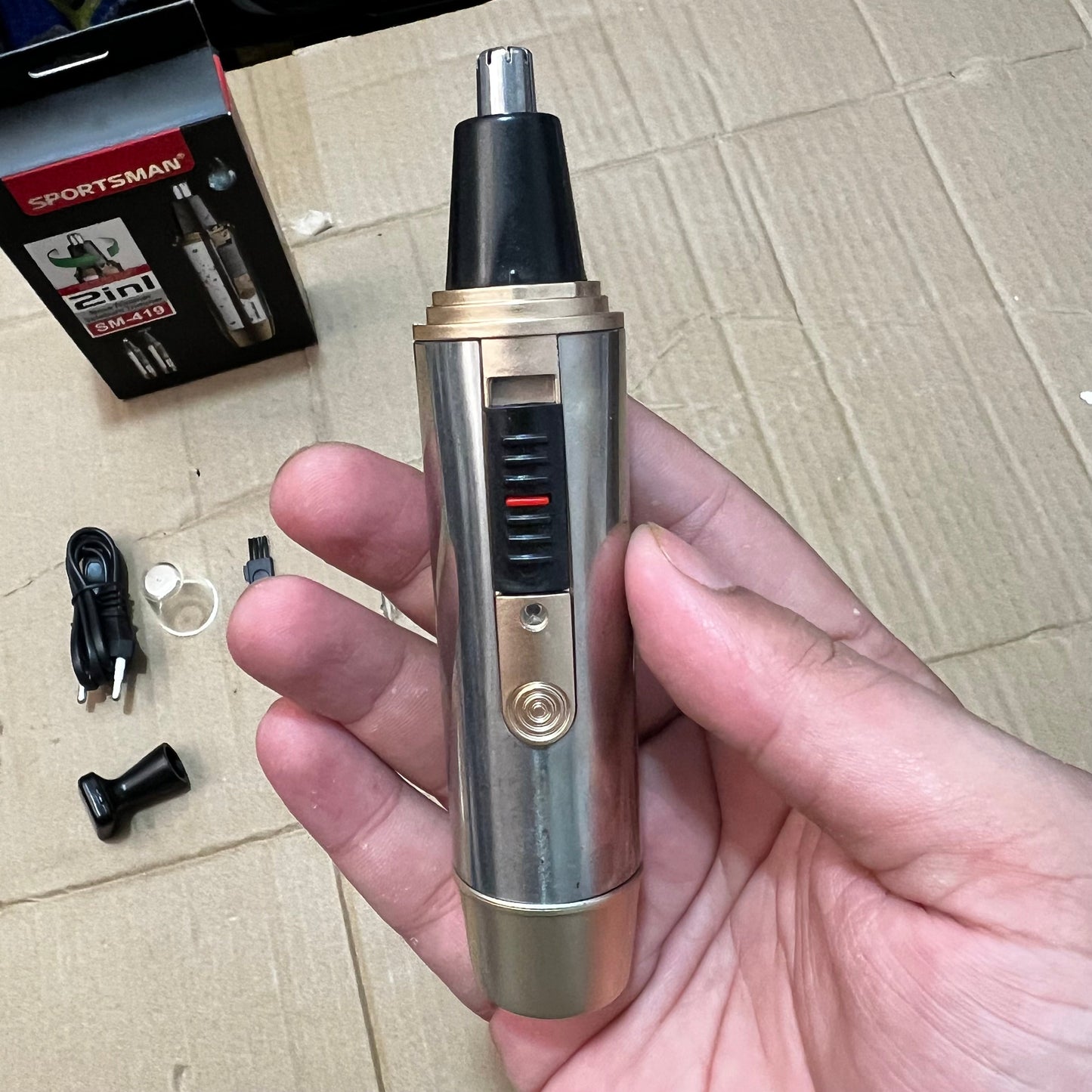 Lot Imported Sportsman 2-in-1 Nose & Ear Hair Trimmer