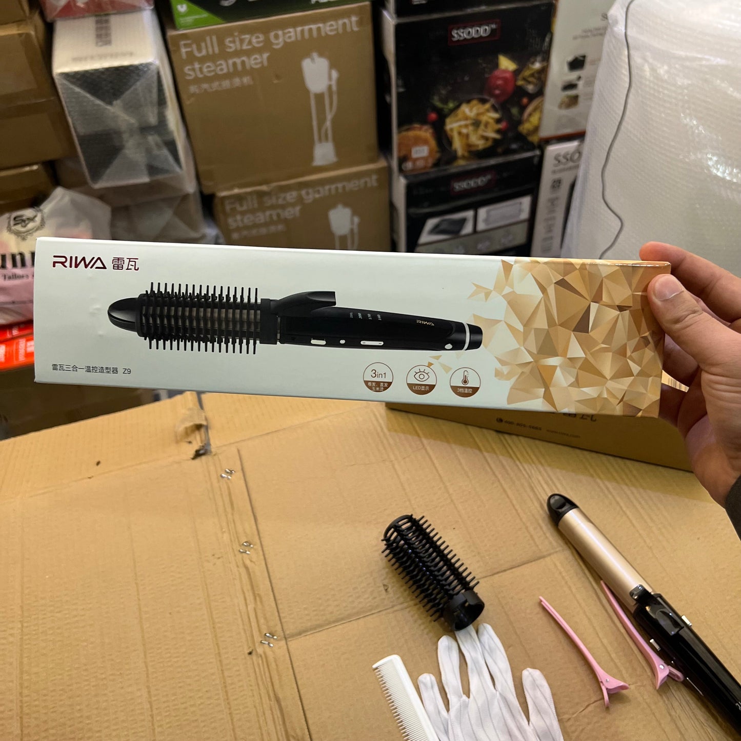Lot Imported 3-in-1 Hair Styler