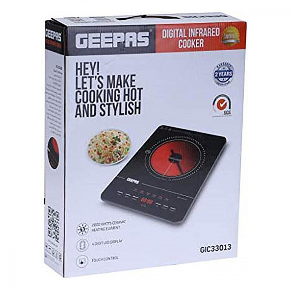 Geepas Digital Infrared Cooker GIC33013