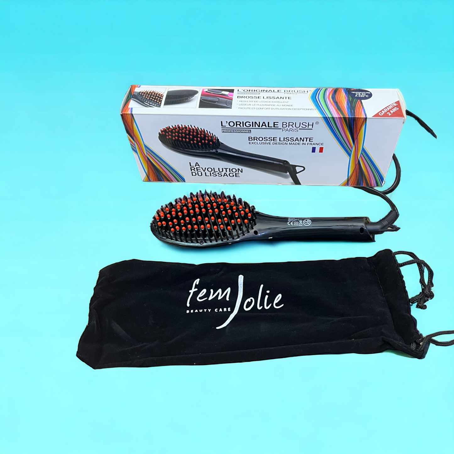 France Lot Imported Hair Straightener Brush