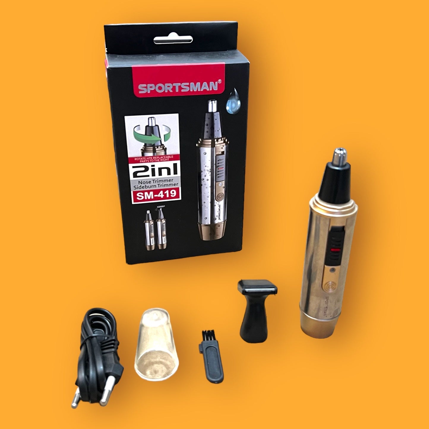 Lot Imported Sportsman 2-in-1 Nose & Ear Hair Trimmer