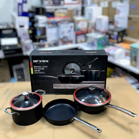 Amazon Lot BF 3-in-1 Cookware Set – Versatile & Durable