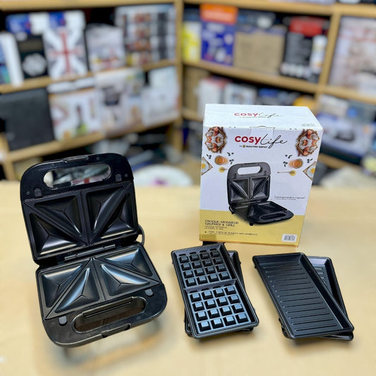 Lot Imported Cosy Life 3-in-1 Sandwich Maker