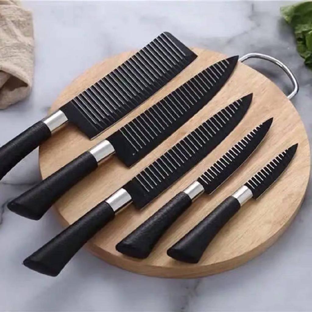 Zepter 6 in 1 Kitchen Knives Set with Peeler & Scissors