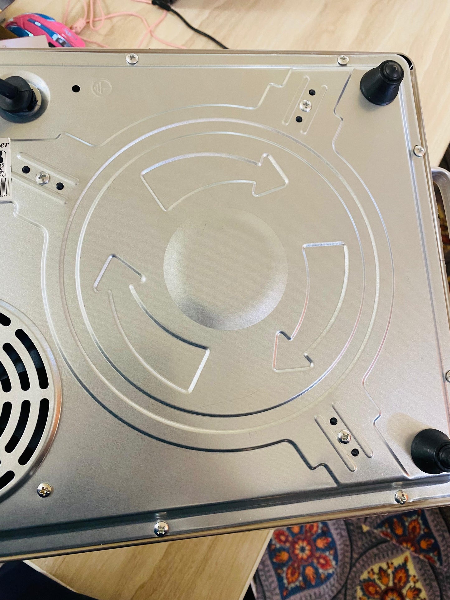 RAF Electric Infrared Cooker – 3500W Stove with LED Display & Touch Control