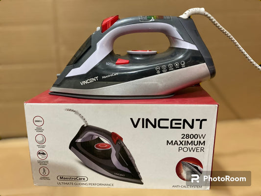 Garman Lot Vincent Steam Iron 2800W with Safety Features