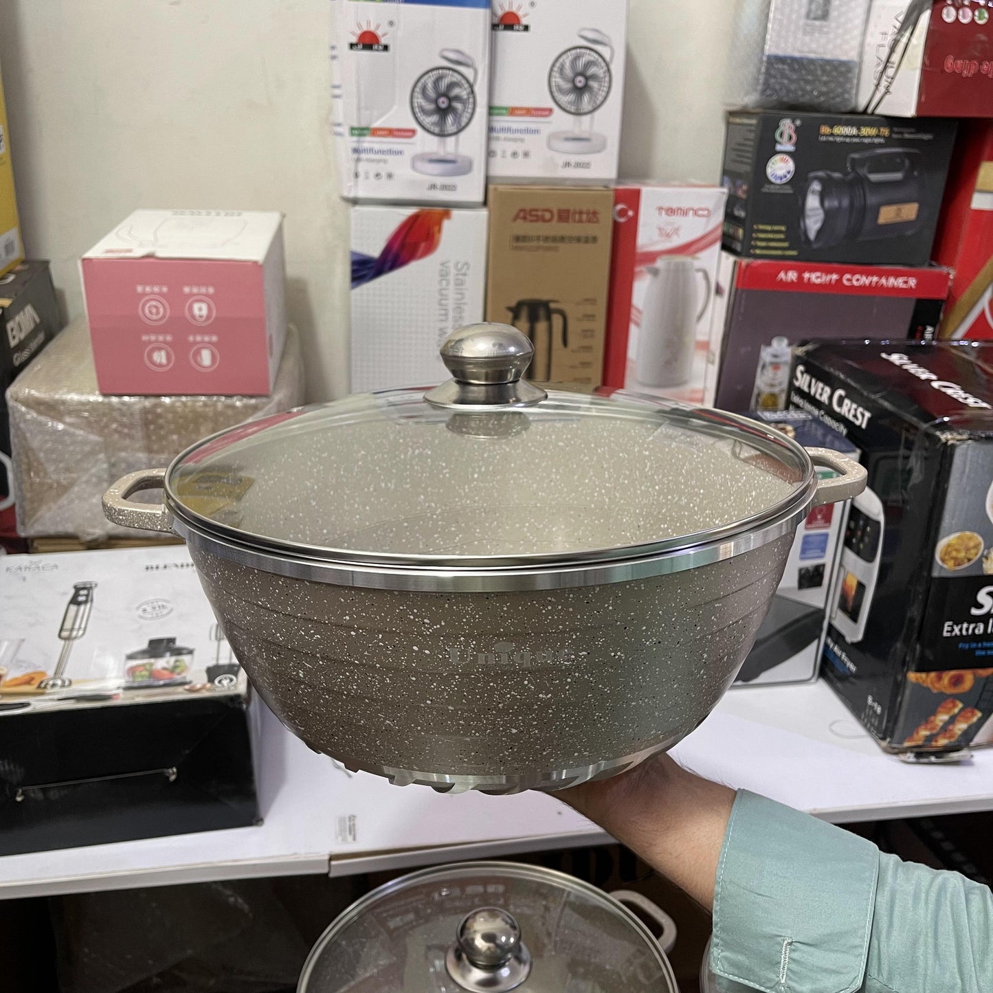 Lot Imported 10 Piece Granite Cookware Set | Durable & Stylish