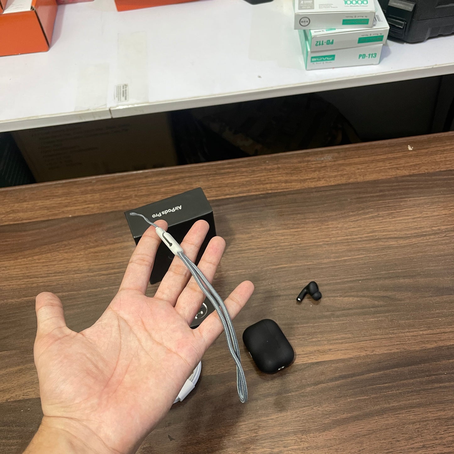 USA Imported AirPods Pro Matte Black – Premium Sound