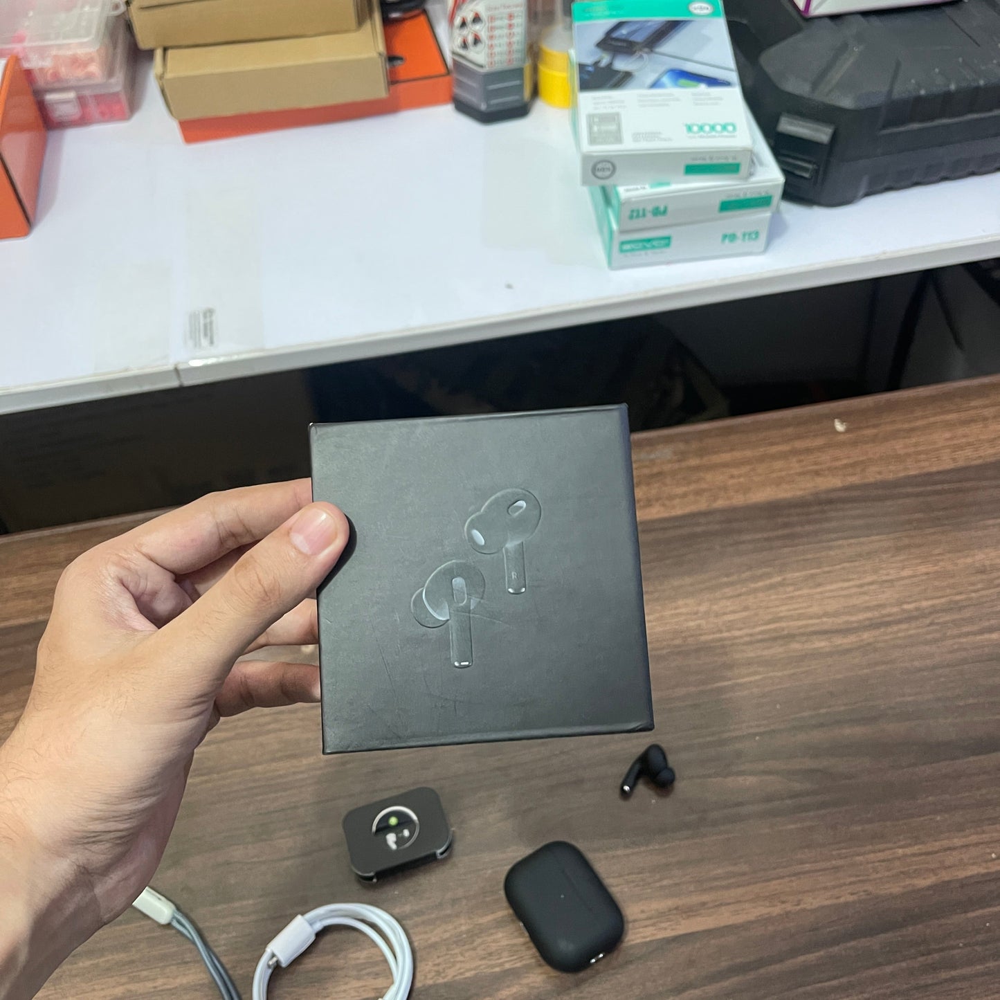 USA Imported AirPods Pro Matte Black – Premium Sound