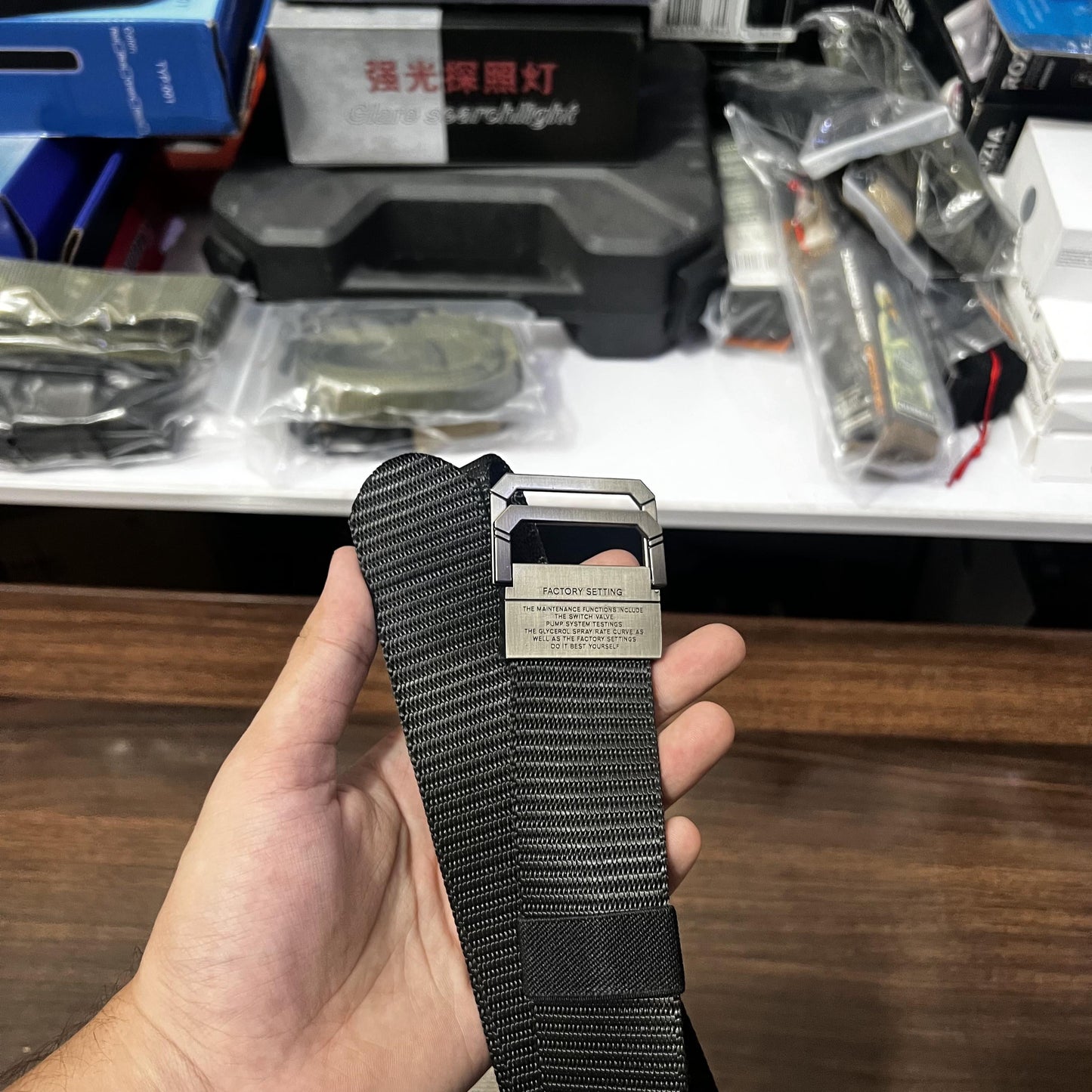 Lot Imported Two Clips Military Belt – Durable & Secure