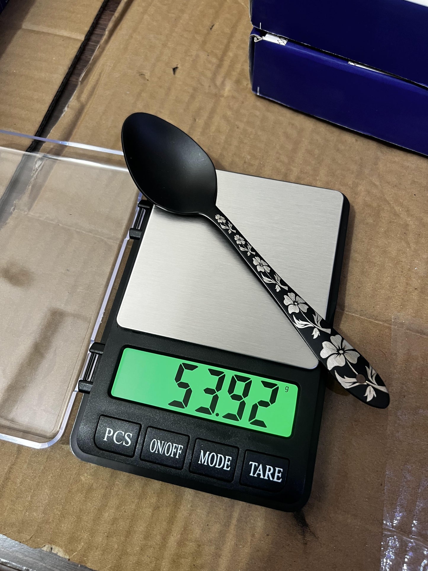 Lot Imported 52pcs Matte Black Spoon Set